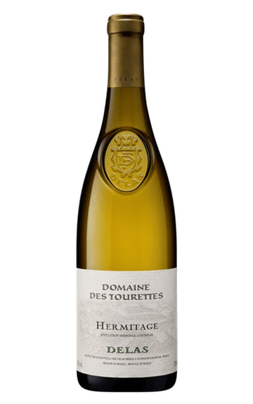 Delas Freres Hermitage Domaine des Tourettes Blanc 2017 (1x75cl) - TwoMoreGlasses.com