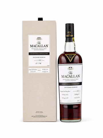 Macallan Exceptional Single Cask 2017/ESB-2339/05 (1x70cl) - TwoMoreGlasses.com