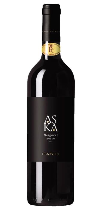 Castello Banfi Aska Bolgheri Rosso 2018 (1x75cl) - TwoMoreGlasses.com