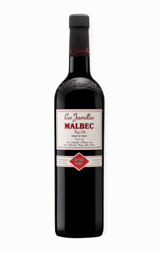 Les Jamelles Malbec 2020 (1x75cl) - TwoMoreGlasses.com