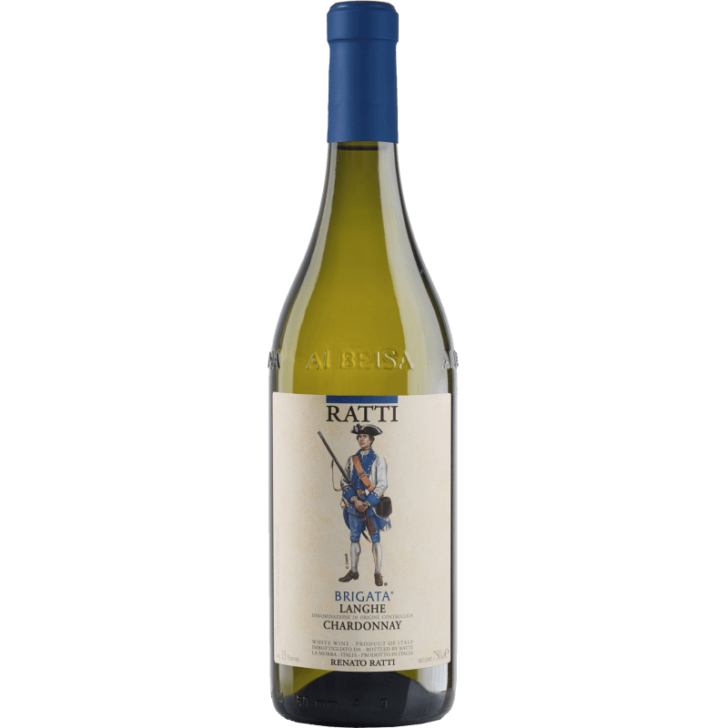 Renato Ratti Langhe Chardonnay Brigata 2020 (1x75cl) - TwoMoreGlasses.com