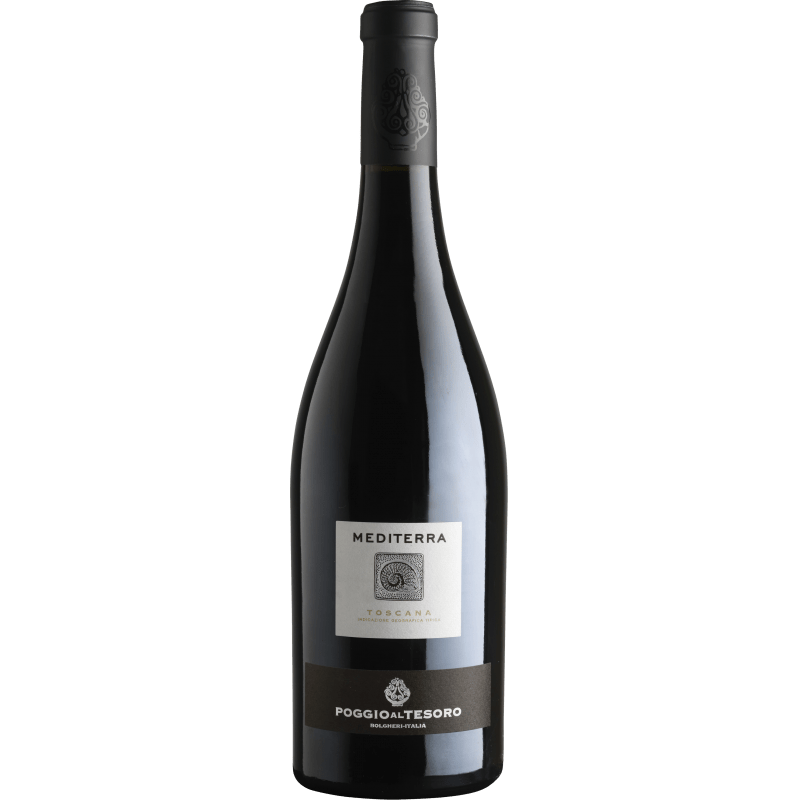 Poggio Al Tesoro Mediterra 2018 (1x75cl) - TwoMoreGlasses.com