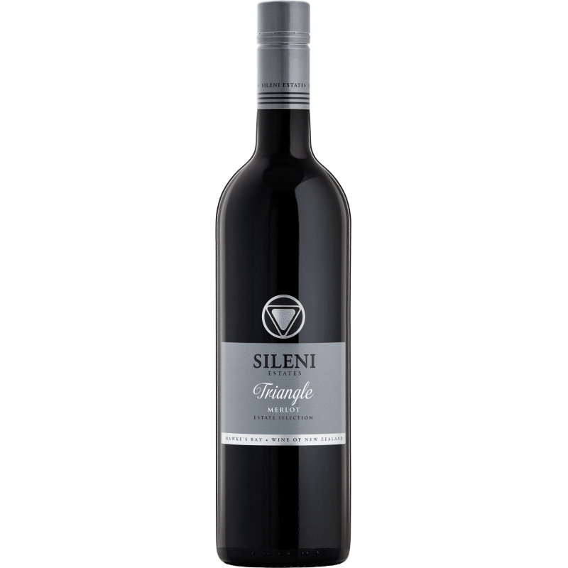 Sileni Estates Grande Reserve The Triangle Merlot 2018 (1x75cl) - TwoMoreGlasses.com