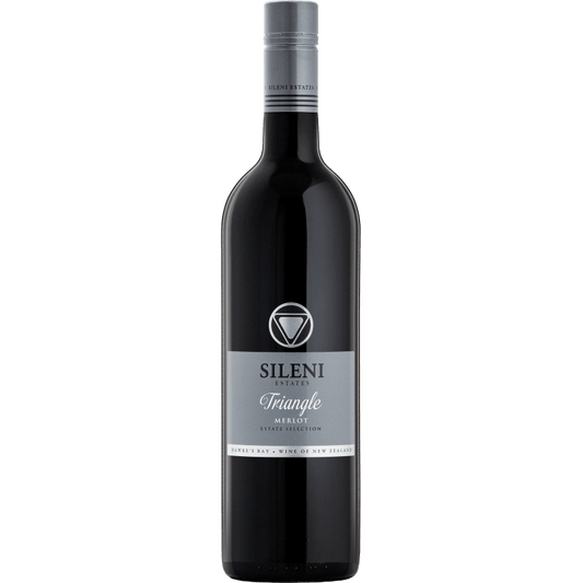 Sileni Estates Grande Reserve The Triangle Merlot 2018 (1x75cl) - TwoMoreGlasses.com