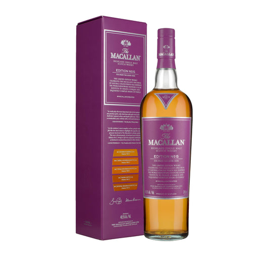 Macallan Edition No 5 (1x70cl) - TwoMoreGlasses.com