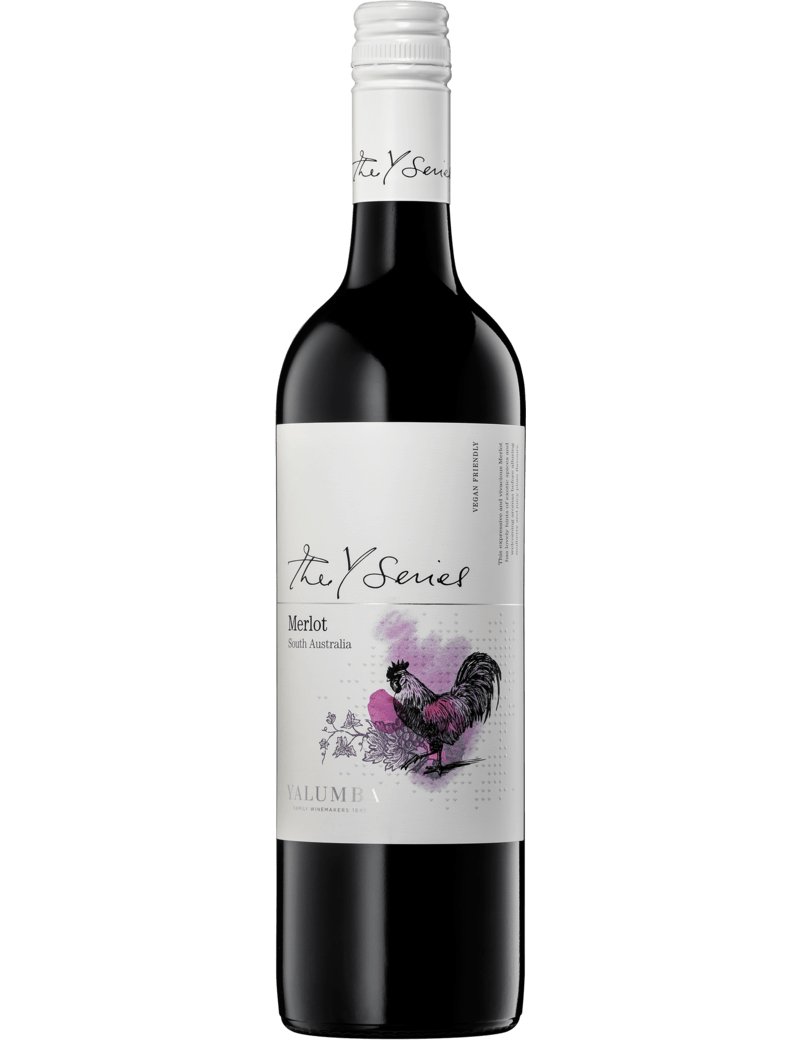 Yalumba The Y Series Merlot 2019 (1x75cl) - TwoMoreGlasses.com