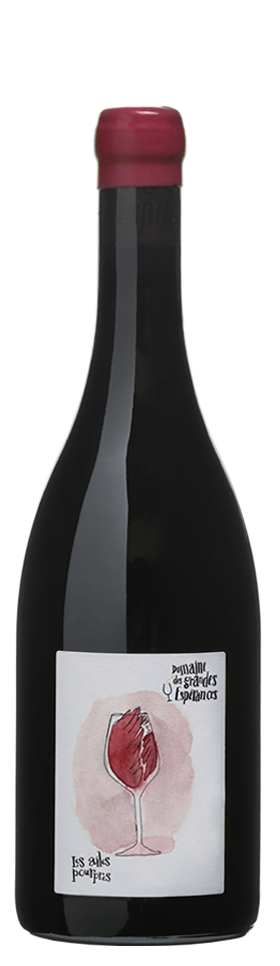 Domaine des Grandes Esperances Les Ailes Poupres 2015 (1x75cl) - TwoMoreGlasses.com