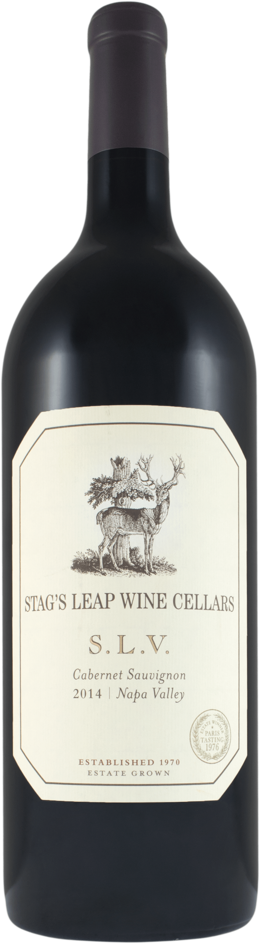 Stag's Leap Wine Cellars SLV Cabernet Sauvignon 2014 (1x150cl) - TwoMoreGlasses.com