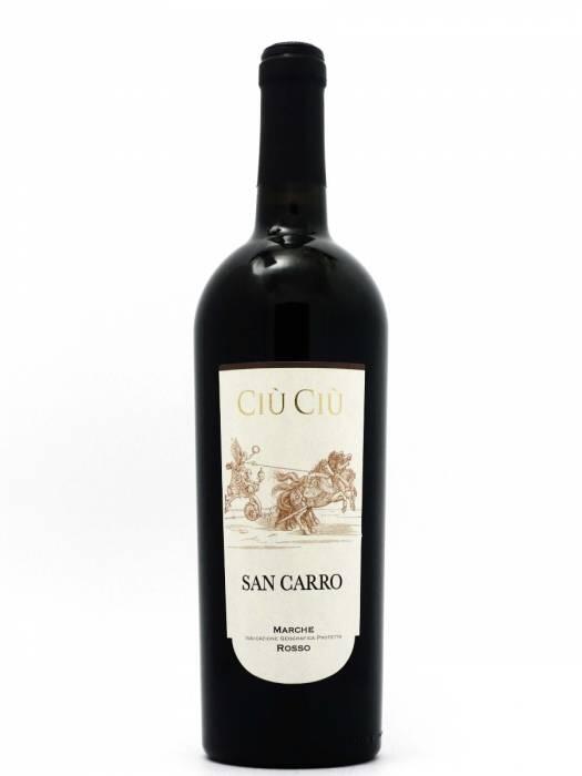 Ciu Ciu San Carro Marche Rosso IGP 2020 (6x75cl) - TwoMoreGlasses.com