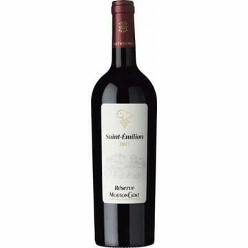 Reserve Mouton Cadet Saint Emilion Baron 2017 (1x75cl) - TwoMoreGlasses.com