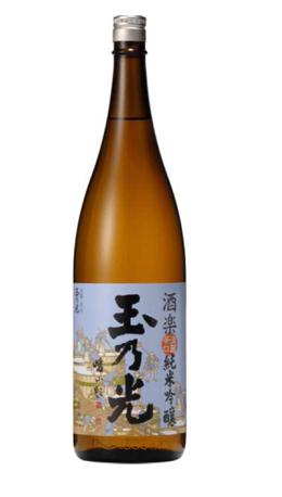 Tamanohikari Junmai-Ginjo Shuraku 720ml 玉乃光 純米吟釀 酒樂淡麗辛口 720ml (1x72cl) - TwoMoreGlasses.com