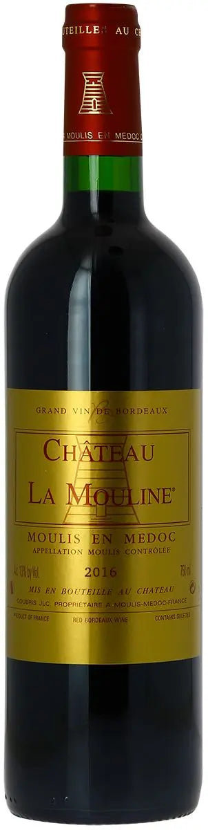 Chateau La Mouline Cru Bourgeois Superieur Moulis en Medoc 2013 (1x75cl) - TwoMoreGlasses.com